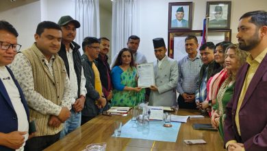 Photo of सञ्चारमन्त्री तिमिल्सिना र नेपाल पत्रकार महासङ्घबीच छलफल