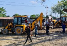 Photo of अतिक्रमित क्षेत्र खाली गराउँदै इनरुवा नगरपालिका