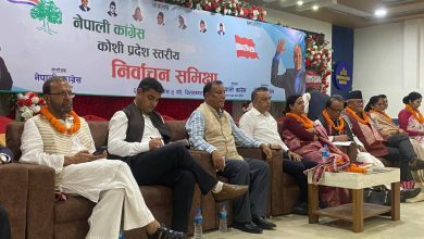 Photo of सुशासन र संविधान कार्यान्वयनको पक्षमा सरकारलाई सघाउँछौँ: सभापति थापा