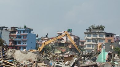 Photo of गैरीगाउँमा अतिक्रमण गरी बनाइएका घरहरु भत्काउने काम आज पनि जारी