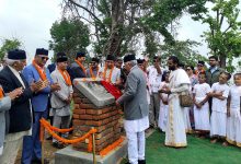 Photo of राष्ट्रपतिबाट तनहुँमा भानु साहित्य उद्यानको शिलान्यास