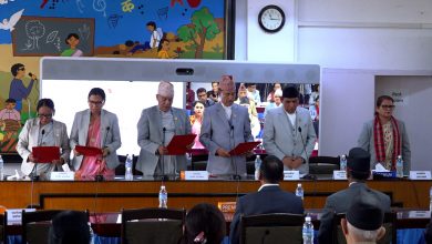 Photo of राष्ट्रियसभा अन्तर्गतका चार समितिका सभापतिको पदबहाली