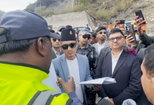 Photo of विपी राजमार्गमा गृहमन्त्री गुरुङको स्थलगत अनुगमन