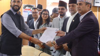 Photo of सभामुखमा रास्वपा उपसभापति अर्यालको उम्मेदवारी दर्ता