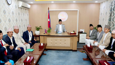 Photo of नवनियुक्त सभामुख अर्यालको पदबहाली