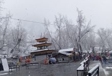 Photo of मुक्तिनाथ क्षेत्रलगायत मुस्ताङको तल्लो क्षेत्रमा हिमपात