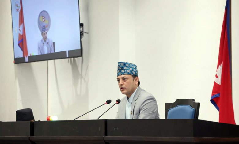 आगामी आर्थिक वर्षको विनियोजन विधेयकका सिद्धान्त र प्राथमिकतामा छलफल भोलि पनि