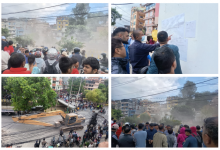 Photo of धोबीखोला करिडोर अतिक्रमण गरी बनाइएका घरहरु भत्काउन थालियो