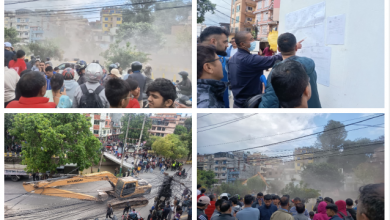 Photo of धोबीखोला करिडोर अतिक्रमण गरी बनाइएका घरहरु भत्काउन थालियो
