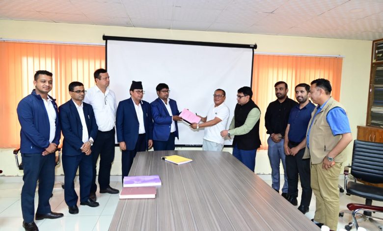 भारत सरकारको अनुदान सहयोगमा निर्माण हुने  विद्यालयहरूको ठेक्का सम्झौता सम्पन्न