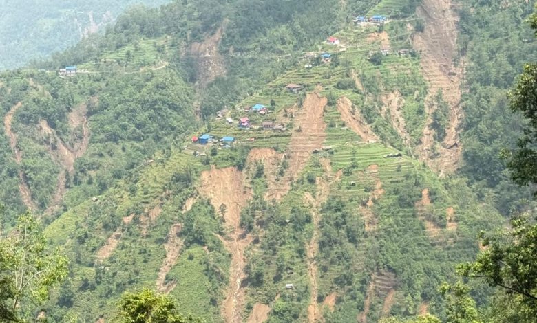 च्याङथापूका २६ घर उच्च जोखिममा च्याङथापूका २६ घर उच्च जोखिममा