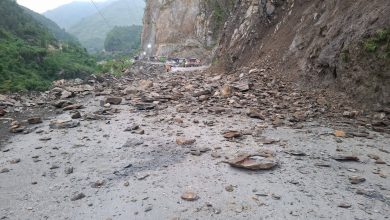 Photo of नारायणगढ-मुग्लिन सडक अवरुद्ध