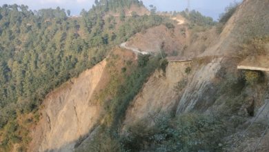 Photo of बाढीका कारण सिद्धिचरण राजमार्ग पूर्ण रुपमा अवरुद्ध