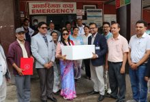 Photo of काठमाडौँ महानगरपालिकाद्वारा शुक्रराज ट्रपिकल अस्पताललाई रेबिज खोप प्रदान