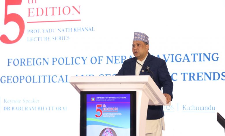 सरकारले परिणाममुखी विकास कूटनीतिमा जोड दिएको छः परराष्ट्रमन्त्री खनाल