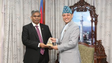 Photo of सभामुख अर्यालसँग बङ्गलादेशका राजदूतको भेट
