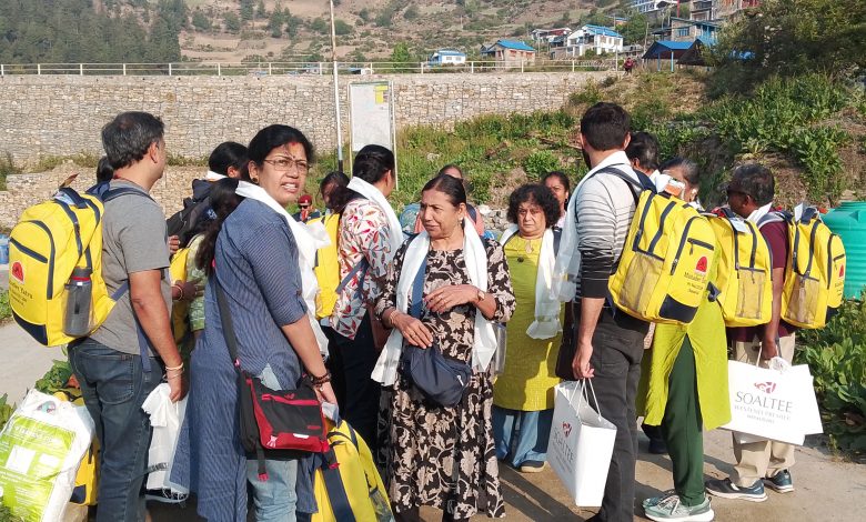 तीन सातामा दुई हजार सात सय पर्यटक हुम्ला भित्रिए