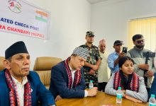 Photo of सभामुख र अध्यक्षद्वारा निर्माणाधीन दोधारा चादँनी सुक्खा बन्दरगाह अवलोकन