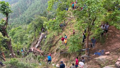 Photo of काभ्रेको बुचाकोटमा बस दुर्घटना, ८ जनाको मृत्यु, १६ घाइते