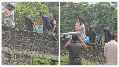 Photo of हात्ती प्रजनन केन्द्रको निरीक्षण, स्थानीयसँग भेटघाट