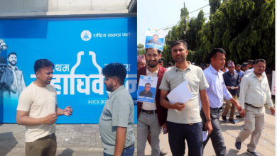 Photo of निर्वाचन प्रक्रियाअघि बढेसँगै नेता, कार्यकर्ता भोट माग्न व्यस्त