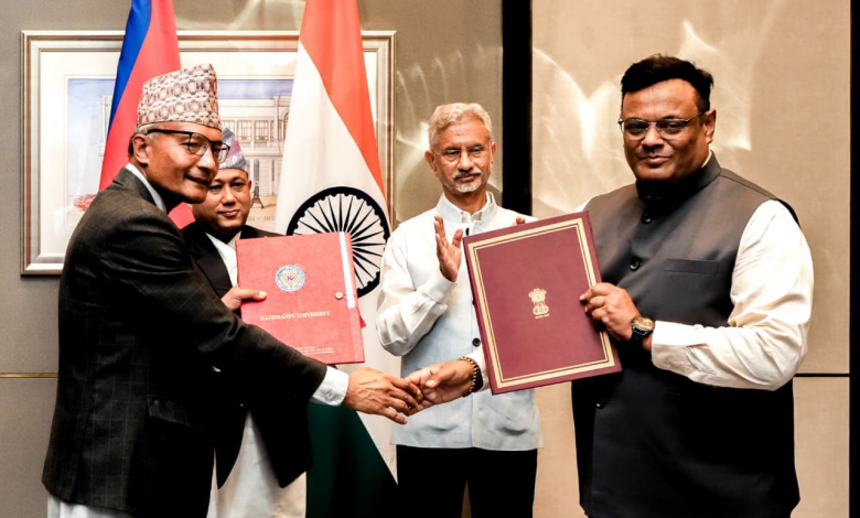 भारतद्वारा पुनर्निर्माण सम्पन्न परियोजना हस्तान्तरण