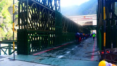 Photo of रसुवागढी नाकाको मितेरी पुलबाट सवारी सञ्चालन