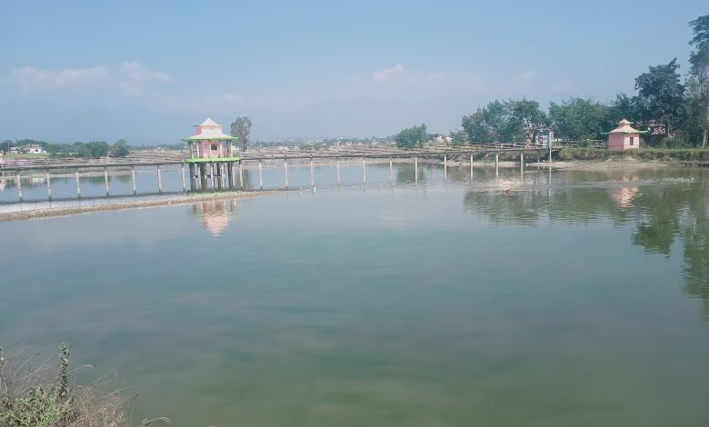 प्रचारप्रसार नहुँदा ओझेलमा गौरीगाउँ ताल