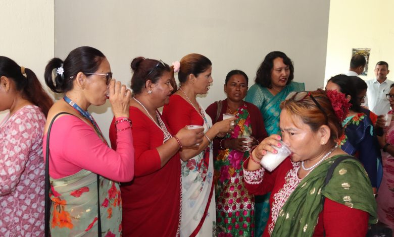 महीलाई प्रवर्द्धन गर्दै गैँडाकोट नगरपालिका