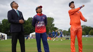 Photo of नेपाल र नेदरल्यान्ड्सबीचको खेल जारी