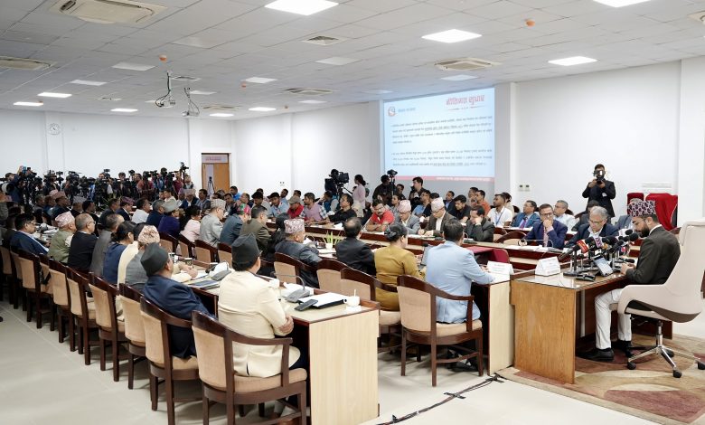 संविधान संशोधन बहस कार्यदलले असार मसान्तभित्र प्रतिवेदन बुझाउने