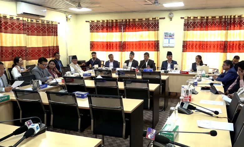 प्रस्तावित निर्वाचन आयुक्तहरुको सुनुवाइ प्रक्रिया अगाडि बढाउने निर्णय