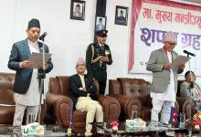 Photo of कर्णालीमा नवनियुक्त मुख्यमन्त्री शाहीको शपथ