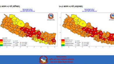 Photo of यी २३ जिल्लामा अत्यधिक वर्षाको सम्भावना,सतर्कता अपनाउन आग्रह