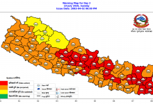 Photo of मनसुनको प्रभाव बढ्यो, विभिन्न प्रदेशमा भारी वर्षाको सम्भावना