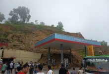 Photo of गोरखामा पहिरोले पेट्रोल पम्पमा क्षति, पाँच वटा मोटरसाइकल पुरिए