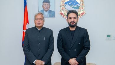 Photo of प्रधानमन्त्री शाहसँग भारतीय राजदूतको शिष्टाचार भेट