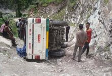 Photo of हुम्लाको लौठीमा बाेलेराे जीप दुर्घटना, २ जना घाइते