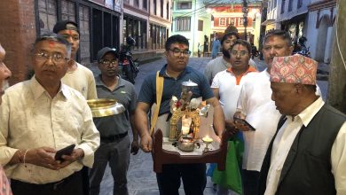 Photo of पाल्पामा नेवार समुदायले मनाए ‘पञ्चदान पर्व’