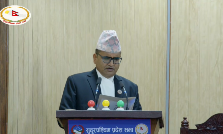 सुदूरपश्चिमका मुख्यमन्त्री भट्टलाई विश्वासको मत सुदूरपश्चिमका मुख्यमन्त्री भट्टलाई विश्वासको मत