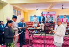 Photo of लुम्बिनी प्रदेशका तीन नयाँ मन्त्रीले लिए शपथ