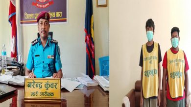 Photo of बारामा तीन बर्षीया बालिकाको बलात्कार पछि हत्या: दुई जना पक्राउ
