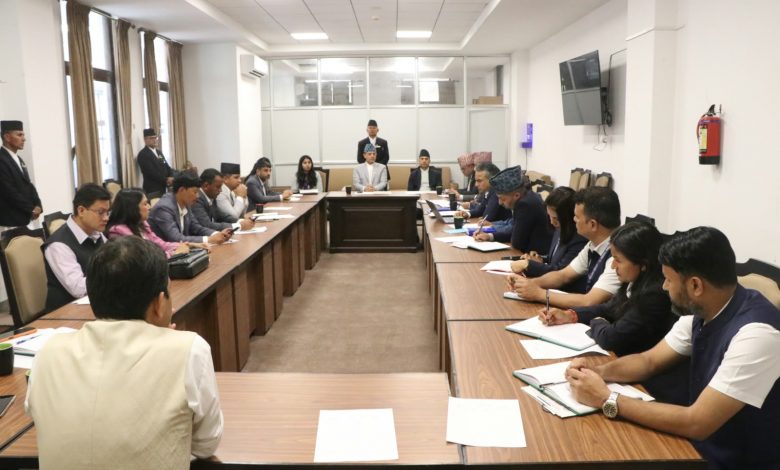 डिजिटल पार्लियामेन्ट’को परीक्षण बुधबारदेखि सुरु हुँदै डिजिटल पार्लियामेन्ट’को परीक्षण बुधबारदेखि सुरु हुँदै