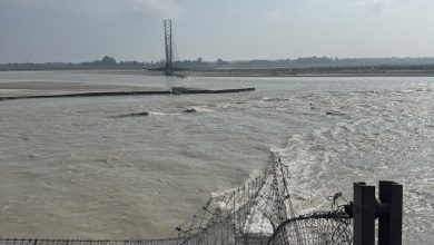 Photo of दोधारा–चाँदनीको झोलुङ्गे पुलको पिल्लर भाँचियो