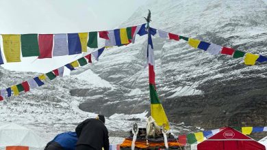 Photo of धवलागिरि हिमाल आरोहण टोली फर्कियो