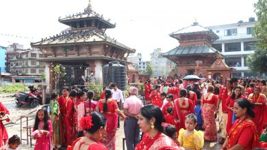 Photo of तीजका भाकामा रसुवाको पीडा, विनाशकारी बाढीले फेरिदियो तीजको माहोल