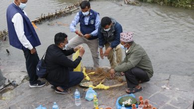 Photo of कुशको शव बनाएर आर्यघाटमा सामूहिक अन्त्येष्टि
