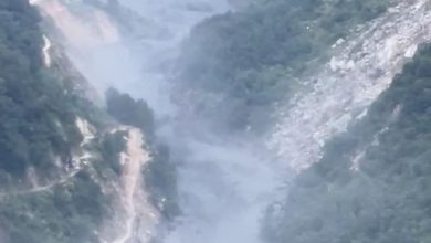Photo of बुढीगण्डकी नदीमा आएको बाढीले गोरखाको सल्लेरी बजारमा ठूलो क्षति