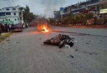 Photo of दुई मोटरसाइकल ठाेक्किँदा एक जनाकाे मृत्यु