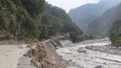 Photo of बेनी–जोमसोम–कोरला सडकमा करिब एक अर्बको क्षति